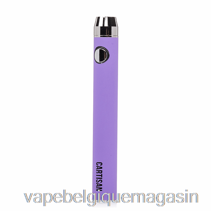 Vape Jetable Cartisan Bouton Vv 900 Double Charge 510 Batterie [micro] Violet